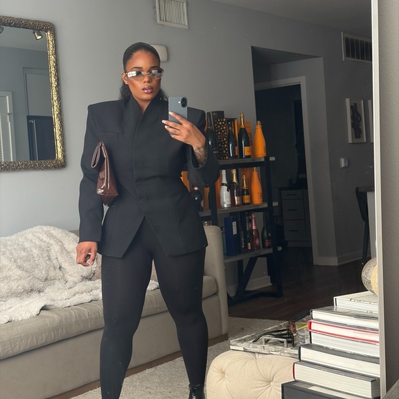 ASOS Jackets & Blazers - ASOS Black Structured Blazer Jacket